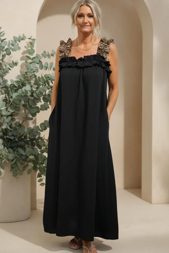 HANNA - VLOEIENDE MAXI JURK