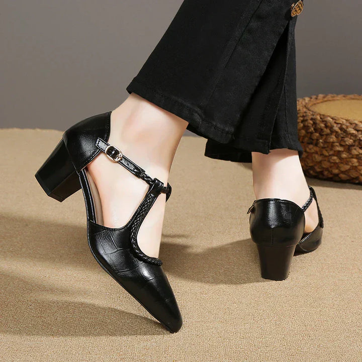 Vivienne | Klassieke T-Strap Schoenen