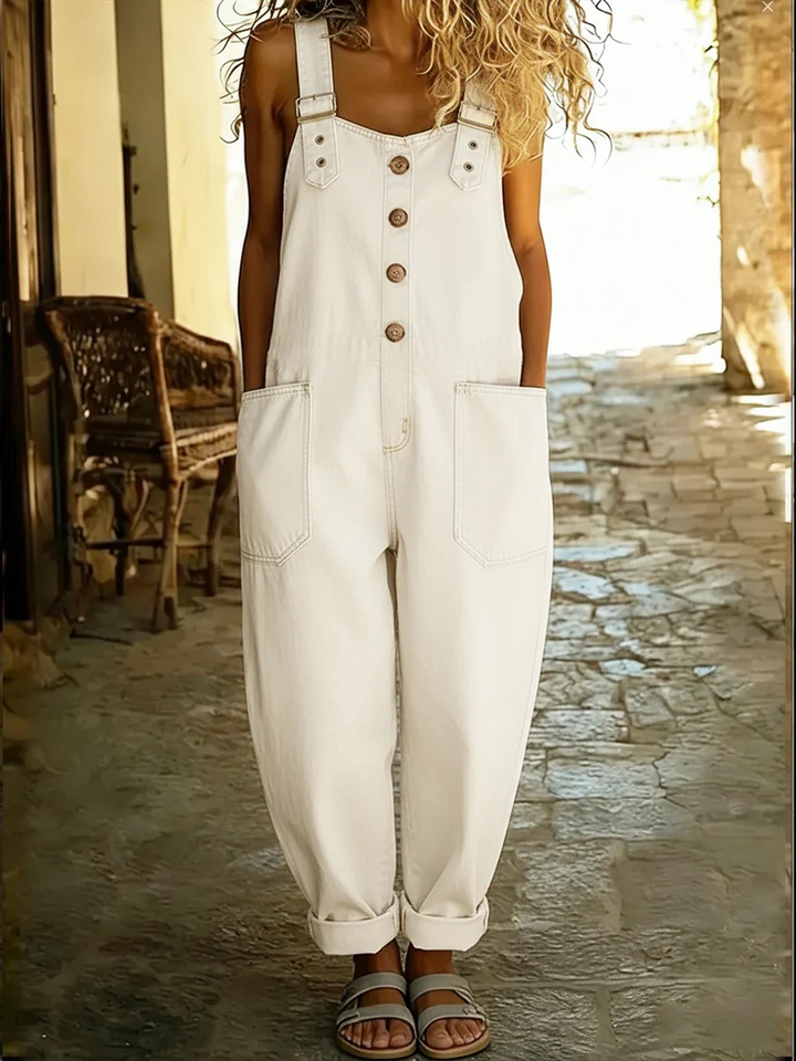 Lora™ - Vintage-stijl denim overall